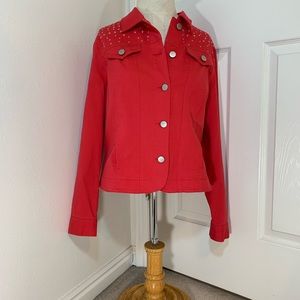 Allisondaley ladies red jacket